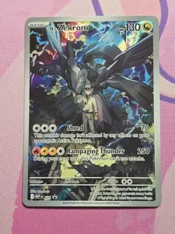 Pokemon N's Zekrom 031 31 Black star ME ETB Promo. NM - Image 1