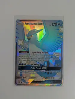 Pokemon TCG Articuno GX SV54/SV94 Hidden Fates Shiny Vault NM Condition - Image 1