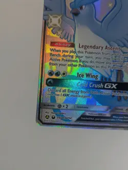 Pokemon TCG Articuno GX SV54/SV94 Hidden Fates Shiny Vault NM Condition - Image 5