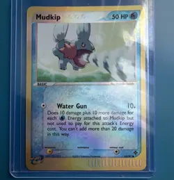 Pokemon TCG Mudkip 65/97 EX Dragon Holo Common 50 HP Basic EN 2003 Yoshida - Image 1