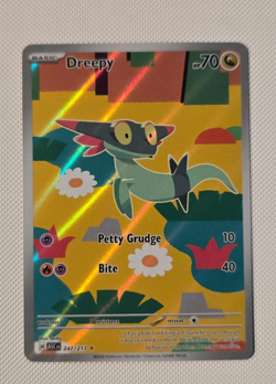 Pokemon TCG Dreepy 247/217 Ascended Heroes Illustration Rare - Near Mint - Image 1