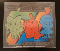 Pokemon- Paldea Evolved Elite Trainer Box (ETB) Sealed! & Display Box! - Image 1