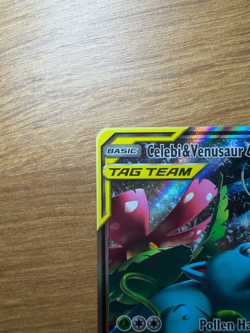 Pokemon Celebi & Venusaur GX Promo Holo #SM167 TAG TEAM 2019 English NM - Image 3