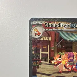 Pokemon TCG Skeledirge EX Special Illustration Rare Full Art Holo 258/193 Sv02 … - Image 2