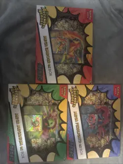 Pokemon Ascended Heroes Mega Evolution 3 Box Lot Feraligatr Meganium Emboar - Image 1