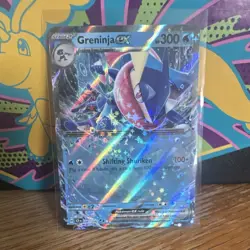 Pokemon TCG Greninja EX Holo Double Rare 041/142 Sv07 Stellar Crown 300 HP - Image 1