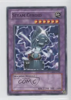Steam Gyroid 1st Ed. YuGiOh Cybernetic Revolution #CRV-EN033 2005 - Image 1