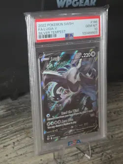 Pokemon TCG Lugia v Alternate Art 186/195 Silver Tempest Sword & Shield PSA 10 - Image 3