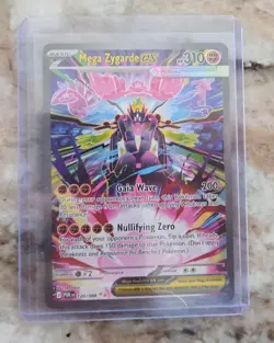 Pokemon Mega Zygarde EX 120/088 Full Art Holo Rare PACK FRESH Perfect Order SIR - Image 1