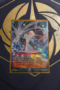 The Cold Never Bothered Me Enchanted 234/204 Disney Lorcana TCG Winterspell - Image 1