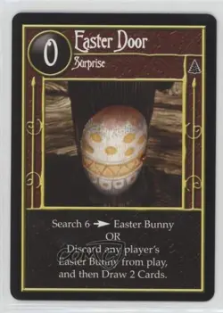 2005 The Nightmare Before Christmas Trading Card Game Easter Door - Image 1