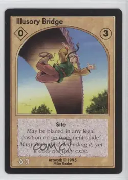 1995 Shadowfist Collectible Card Game Standard Illusory Bridge - Image 1