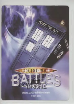 2006 Doctor Who: Battles in Time - Trading Card Game Exterminator Expansion #179 - Image 2