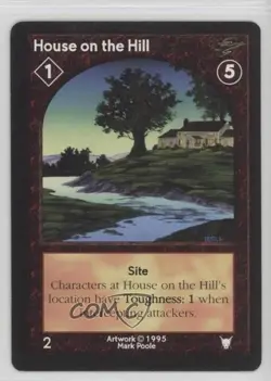1995 Shadowfist Collectible Card Game Limited House on the Hill - Image 1