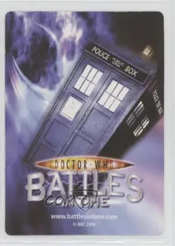 2006 Doctor Who: Battles in Time - Trading Card Game Kenny #110 - Image 2