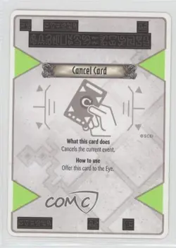 2007 The Eye of Judgement Battle Card Game Cancel Card - Image 1