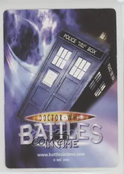 2006 Doctor Who: Battles in Time - Trading Card Game Exterminator Expansion #168 - Image 2