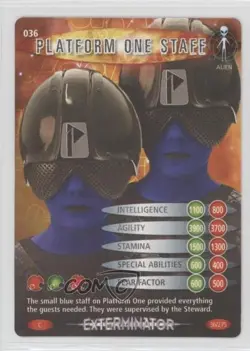 2006 Doctor Who: Battles in Time - Trading Card Game Exterminator Expansion #036 - Image 1