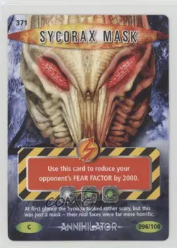 2006 Doctor Who: Battles in Time - Trading Card Game Annihilator Expansion #096 - Image 1