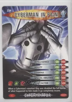 2006 Doctor Who: Battles in Time - Trading Card Game Exterminator Expansion #224 - Image 1