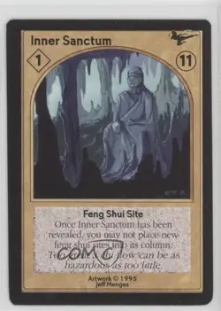 1995 Shadowfist Collectible Card Game Limited Inner Sanctum - Image 1