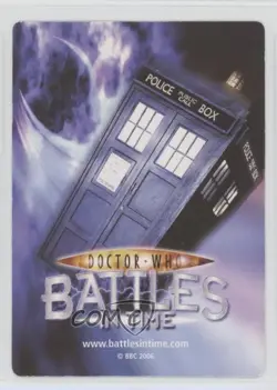 2006 Doctor Who: Battles in Time - Trading Card Game Exterminator Expansion #221 - Image 2