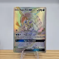 Tape Fini Gx 152/147 Ultra Rare Burning Shadows Pokemon Card Near Mint - Image 1