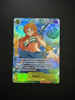 One Piece Card Game Nami SR Alt Art EB03-053 English NM Heroines Edition - Image 1