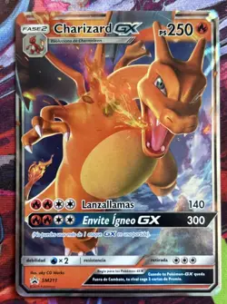 Charizard GX SM211 - Foil Promo Rare Pokemon Card Spanish - Image 1