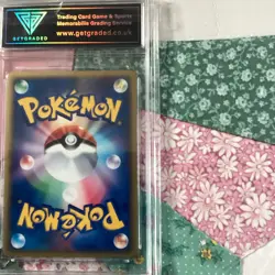 Pokemon card, japanese 7-11 promo Jirachi Holo graded 8 - Image 2