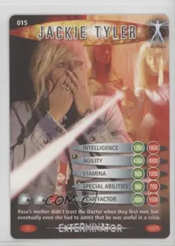 2006 Doctor Who: Battles in Time - Trading Card Game Jackie Tyler #015 - Image 1