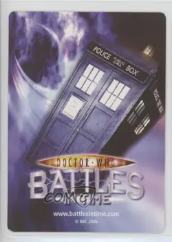 2006 Doctor Who: Battles in Time - Trading Card Game Jackie Tyler #015 - Image 2