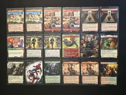 Magic The Gathering Spiderman 63 Card Lot, Foils, Mythics and Rares. NM Unplayed - Image 3