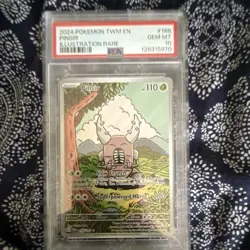 Pokemon TWM 2024 Pinsir Illustration Rare PSA 10 Graded Card English #168/167 - Image 1