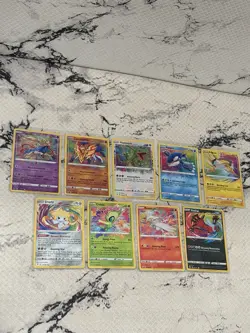 Pokemon TCG Amazing Rare Complete 9 Card Set Vivid Voltage & Shining Fates NM - Image 2