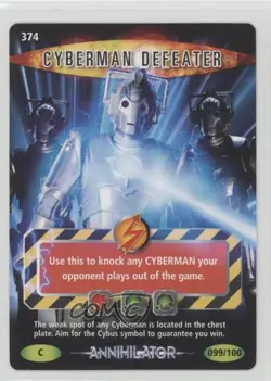 2006 Doctor Who: Battles in Time - Trading Card Game Annihilator Expansion #099 - Image 1