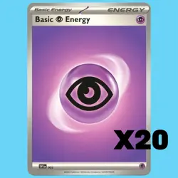 20x Psychic Pokemon Cards - 2023 Scarlet & Violet - Pack Fresh - Image 1