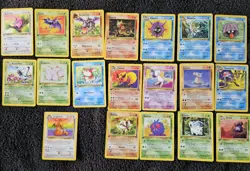 Pokemon Vintage 19 Card Lot 1st Edition WOTC Fossil Jungle Promo Dragonite - Image 1