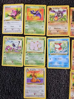 Pokemon Vintage 19 Card Lot 1st Edition WOTC Fossil Jungle Promo Dragonite - Image 2