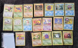 Pokemon Vintage 19 Card Lot 1st Edition WOTC Fossil Jungle Promo Dragonite - Image 4