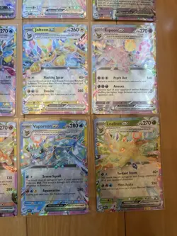 COMPLETE Eeveelution English EX 9 Card Set NM - Prismatic Evolutions - Image 4