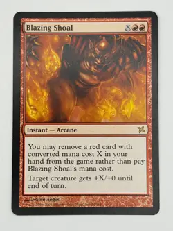 Blazing Shoal - The List Reprints - NM - MTG Magic the Gathering - Image 1