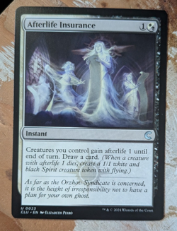 MTG Afterlife Insurance - Ravnica: Clue Edition NM - Image 1