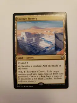 Lazotep Quarry Commander: Modern Horizons 3 Regular - Image 1