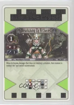 2007 The Eye of Judgement Battle Card Game Bewitching Elf Archeress #057 - Image 1