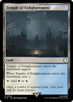 MTG Temple of Enlightenment - Fallout Commander #304 - Image 1