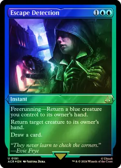 MTG FOIL Escape Detection Foil Etched - Assassin's Creed #191 - Image 1