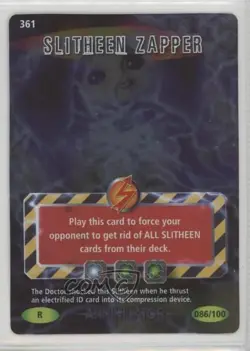 2006 Doctor Who: Battles in Time - Trading Card Game Slitheen Zapper #086 - Image 1