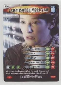 2006 Doctor Who: Battles in Time - Trading Card Game Exterminator Expansion #116 - Image 1