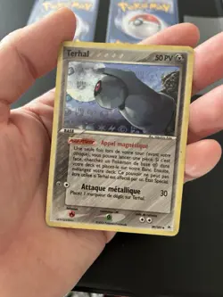 CARTE POKEMON BLOC EX LEGENDES OUBLIEES HOLO REVERSE MORPHEO TERHAL VOLTORBE - Image 3